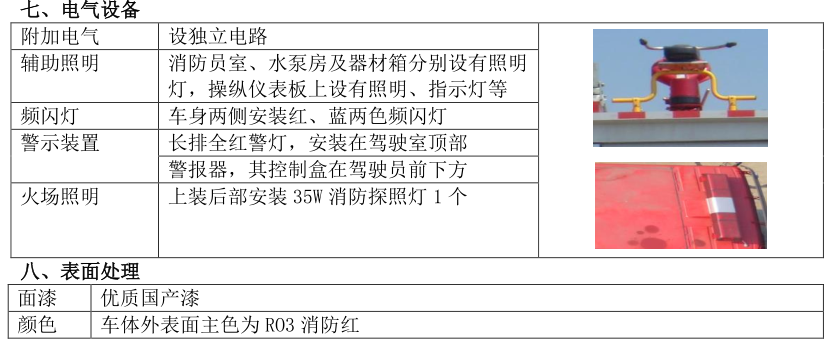 重汽7噸干粉泡沫聯用消防車